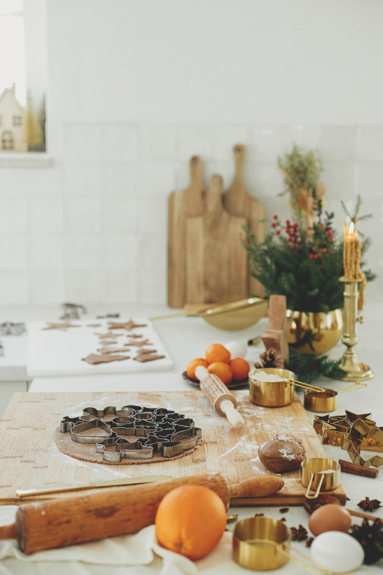 Cozy workshop interior with cooking station